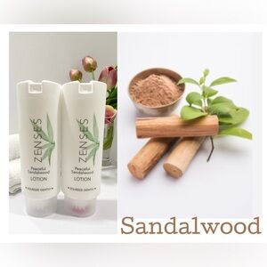 (2 PACK) LOTION ZENSES PEACEFUL SANDALWOOD - 12.1 oz
